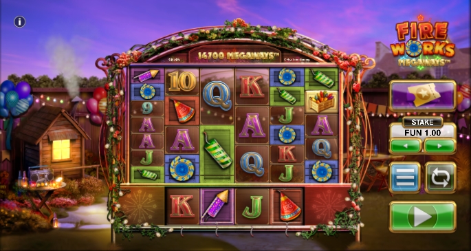 Fireworks Megaways Relax Gaming pgslot168 vip ทดลองเล่น