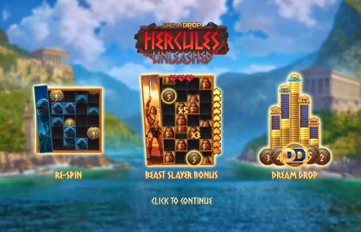 Hercules Unleashed Dream Drop Relax Gaming pgslot168 vip เครดิตฟรี