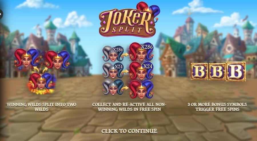 Joker Split Relax Gaming pgslot168 vip เครดิตฟรี