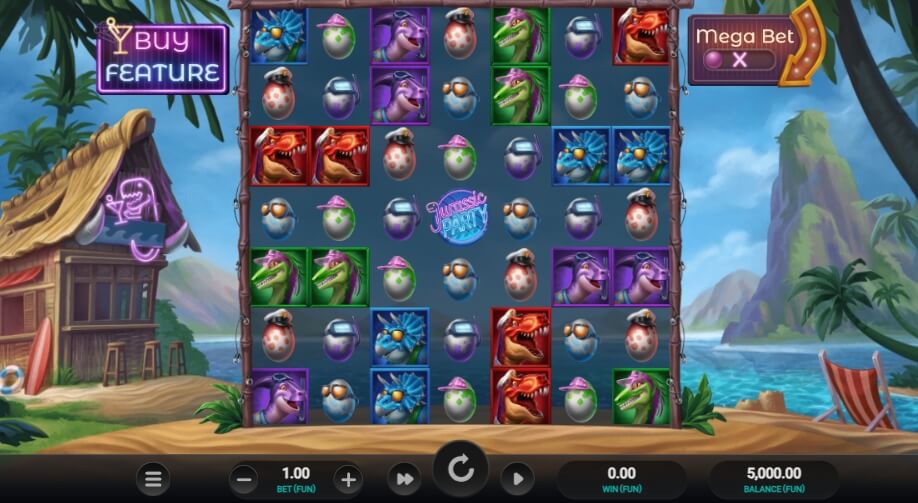 Jurassic Party Relax Gaming pgslot168 vip ทดลองเล่น