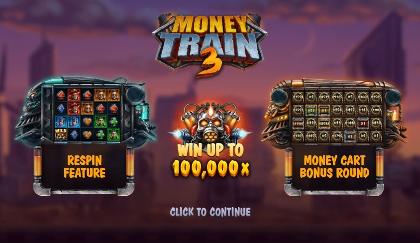 Money Train 3 Relax Gaming pgslot168 vip เครดิตฟรี
