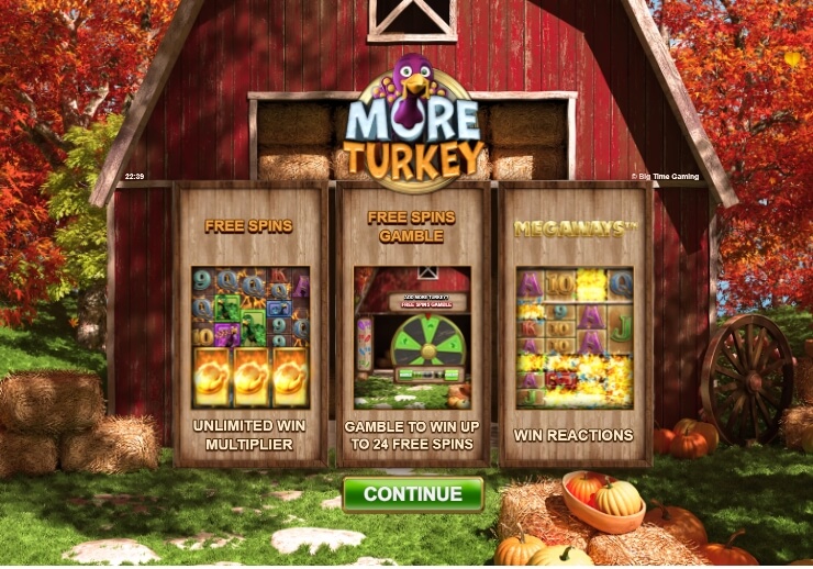 More Turkey Relax Gaming pgslot168 vip เครดิตฟรี