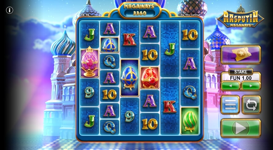 Rasputin Megaways Relax Gaming pgslot168 vip ทดลองเล่น