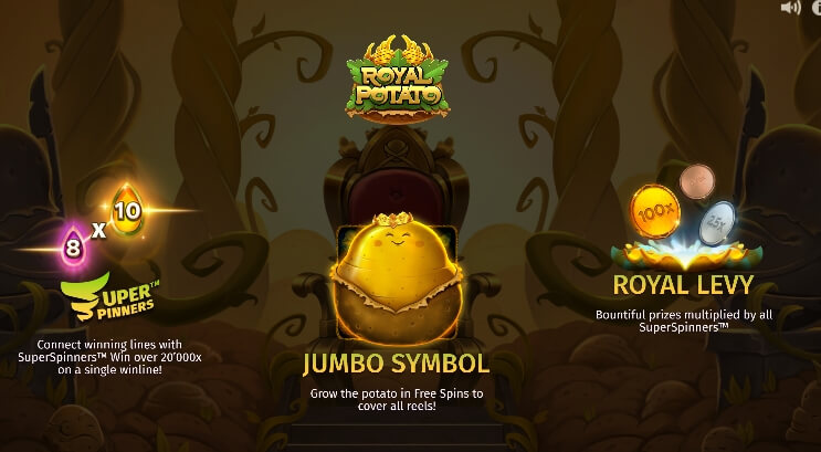 Royal Potato Relax Gaming pgslot168 vip เครดิตฟรี