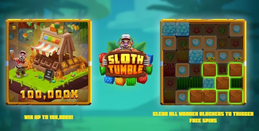 Sloth Tumble Relax Gaming pgslot168 vip เครดิตฟรี