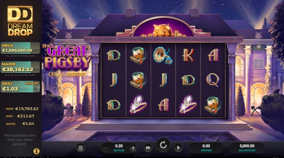 The Great Pigsby Dream Drop Relax Gaming pgslot168 vip ทดลองเล่น