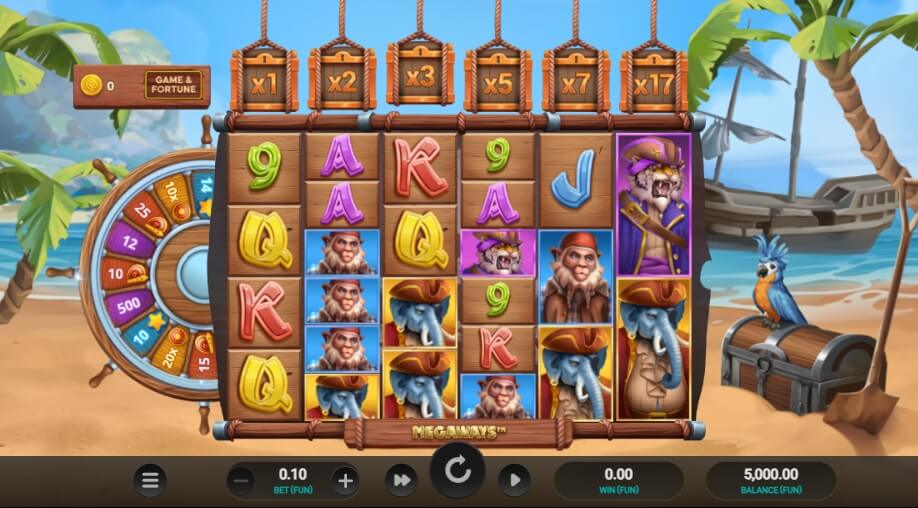 Wild Buccaneers Megaways Relax Gaming pgslot168 vip ทดลองเล่น