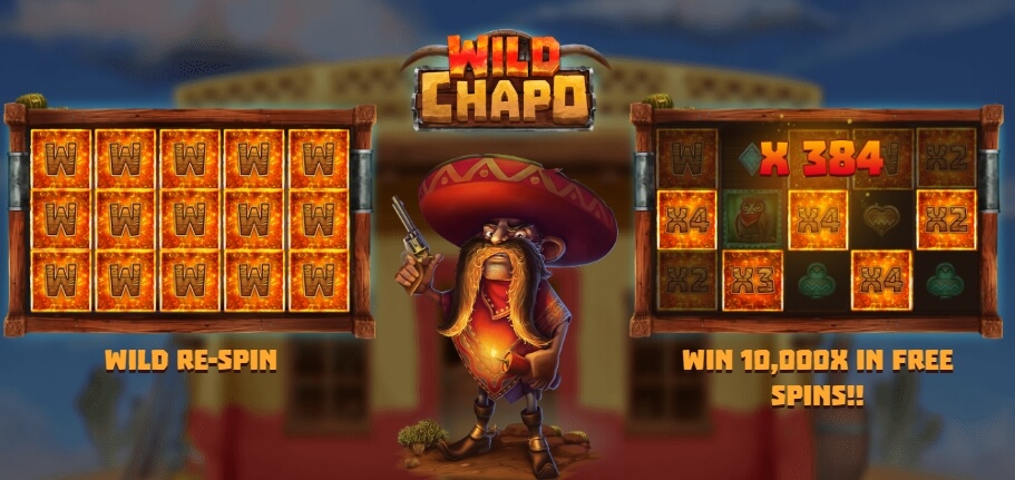 Wild Chapo Relax Gaming pgslot168 vip เครดิตฟรี