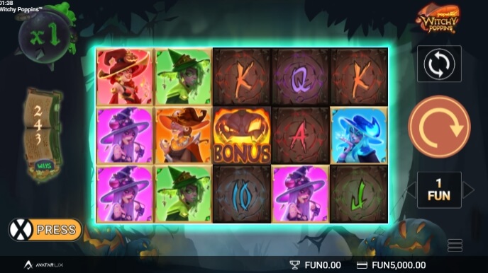 Witchy Poppins Relax Gaming pgslot168 vip ทดลองเล่น